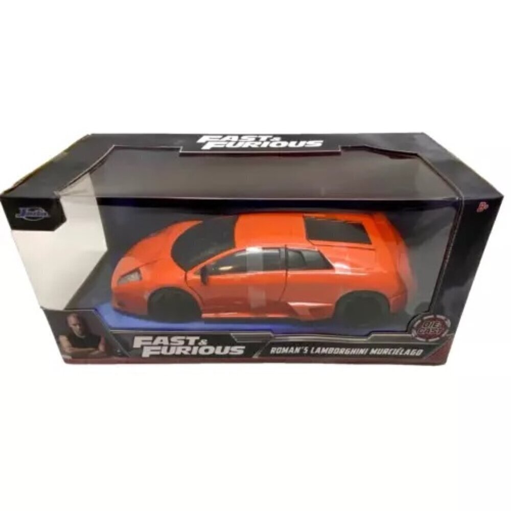 Jada Fast & Furious‎ Roman's Lamborghini Murcielago Orange 1:24 Die-cast Car NIP